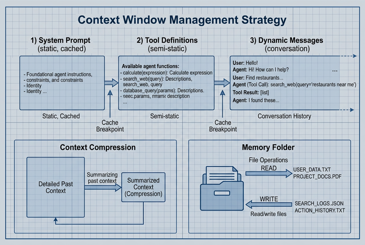 上下文管理策略示意